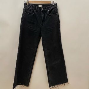 Amuse Society Cropped Wide Leg Jeans